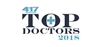 Dr. Maningas Joplin, MO and Northwest Arkansas named top doc 2018 in 417 magazine.