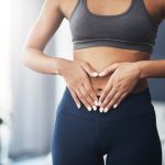 Woman with Great Gut Health feels Happy Healthy and Beautiful