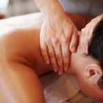 Woman Getting Lymphatic Drainage Massage to Improve Body Contouring Results